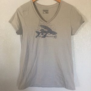Patagonia Ladies Casual Short Sleeve Top Sz M
